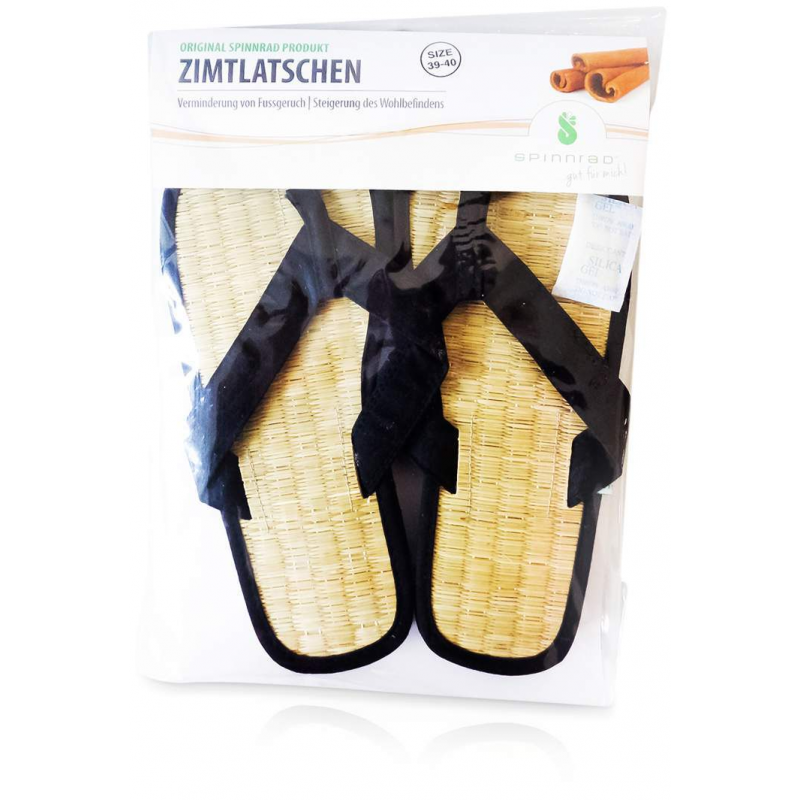 Zimtflipflop Gr.39-40 Schwarz