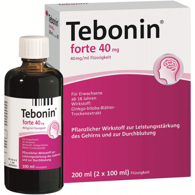 Tebonin Forte 40 mg 2 x 100 ml