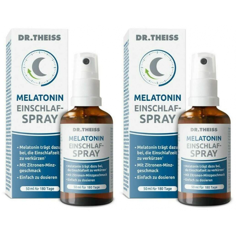 Dr Theiss Melatonin Einschlafspray 2 x 50 ml