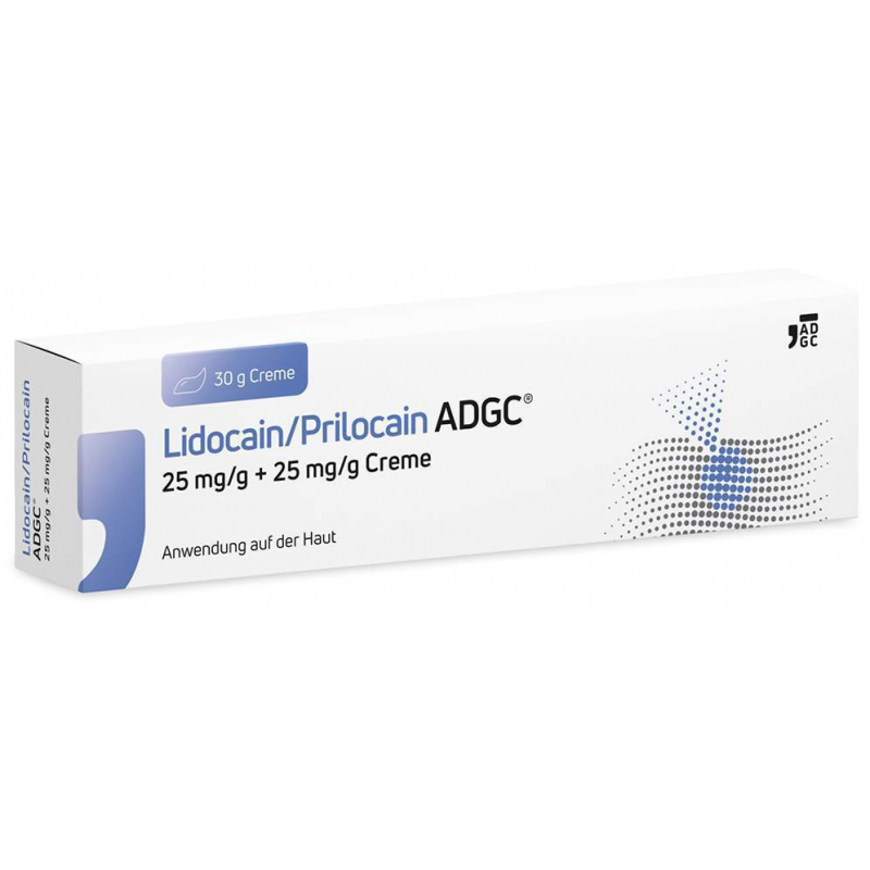 Lidocain-Prilocain ADGC 25 mg je g plus 25 mg je g Creme 30 g