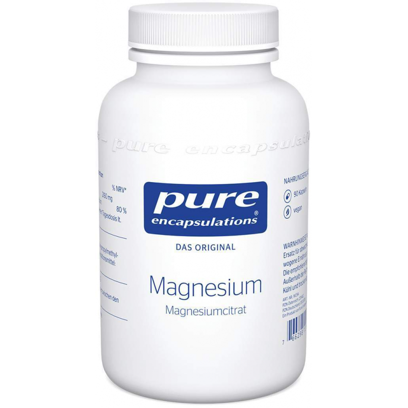 Pure Encapsulations Magnesium Citrat 90 Kapseln