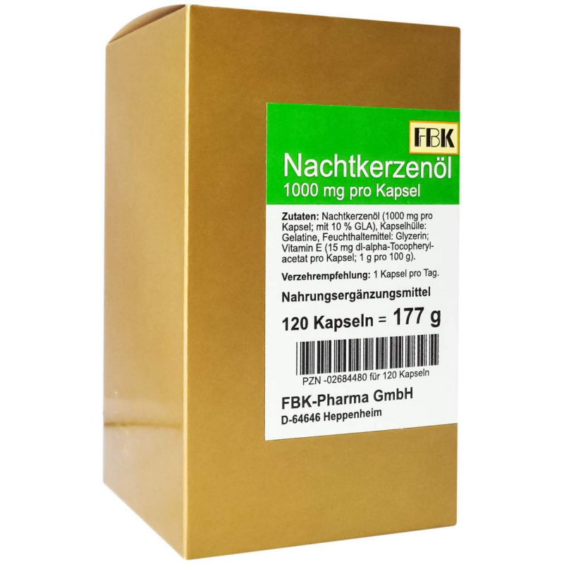 Nachtkerzenöl 1000 Kapseln
