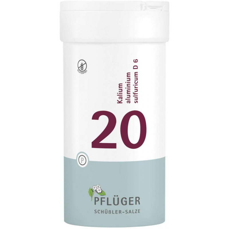 Biochemie Pflüger 20 Kalium aluminium Sulfuricum D6 400 Tabletten