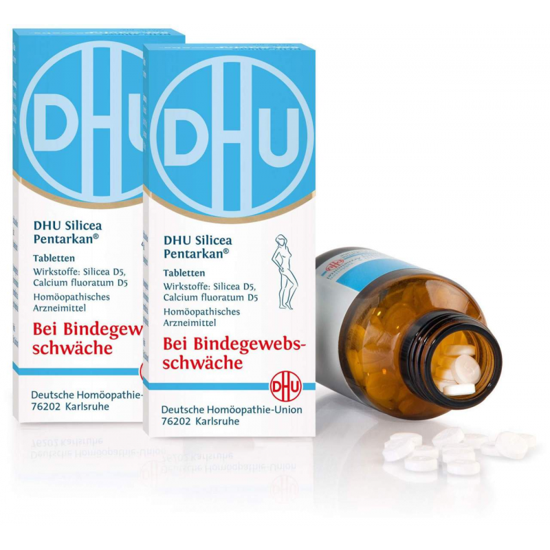 DHU Silicea Pentarkan für das Bindegewebe 2 x 200 Tabletten