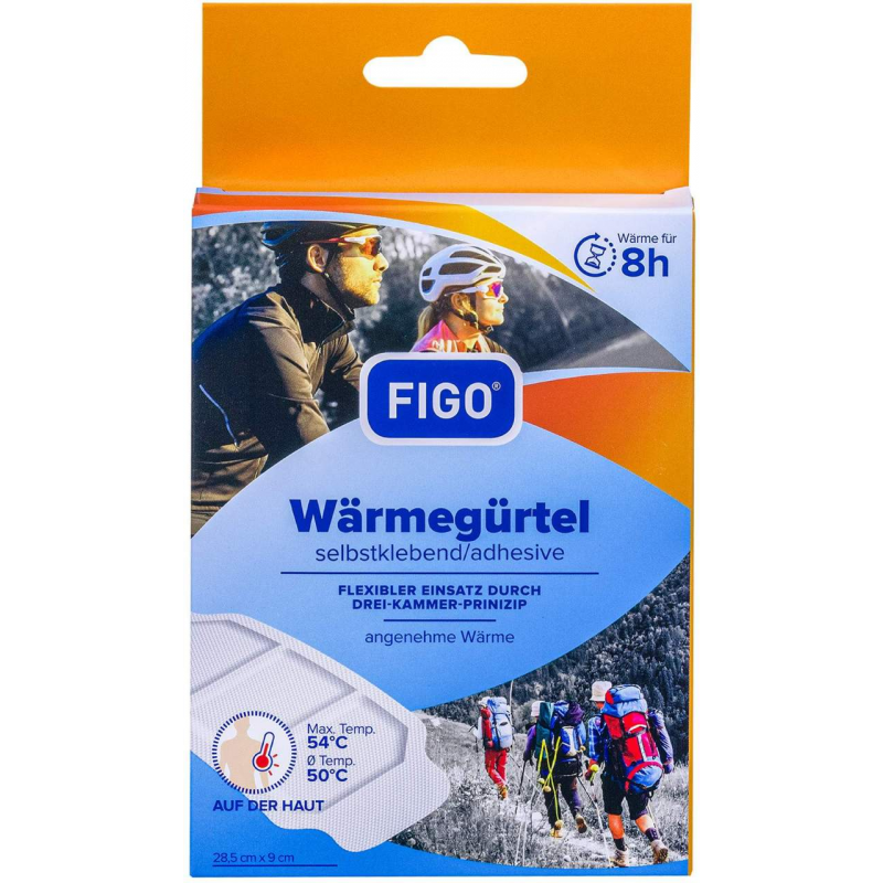 Figo Wärmegürtel 8 H Selbstklebend 8 Stück