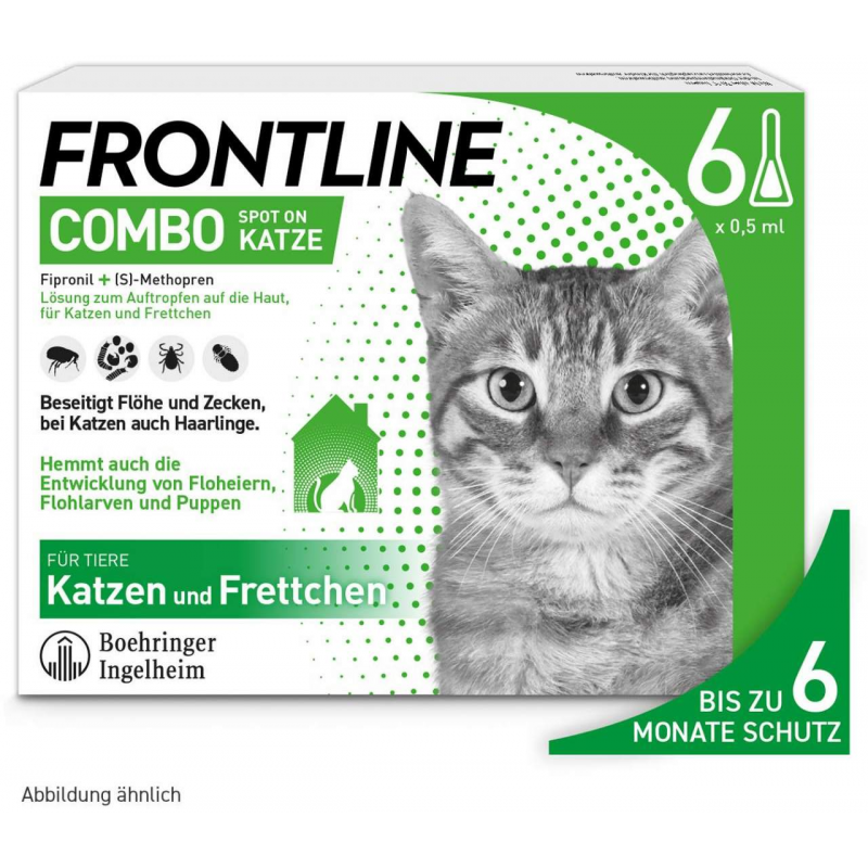 Frontline Combo Spot on Katze 6 Pipetten