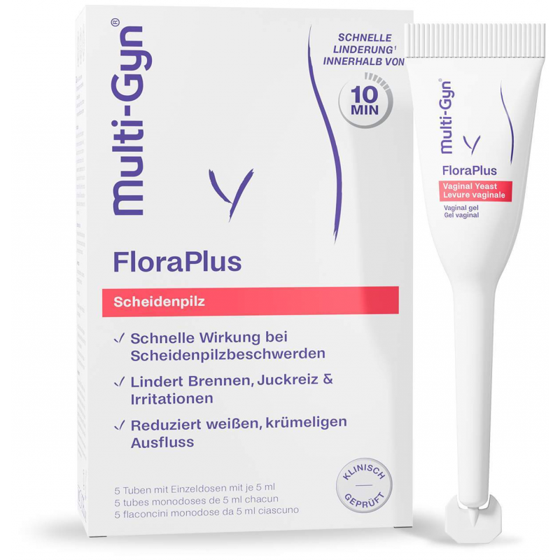 Multi Gyn Floraplus 5 X 5 ml Gel