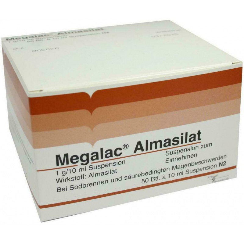 Megalac Almasilat 50 X 10 ml Suspension