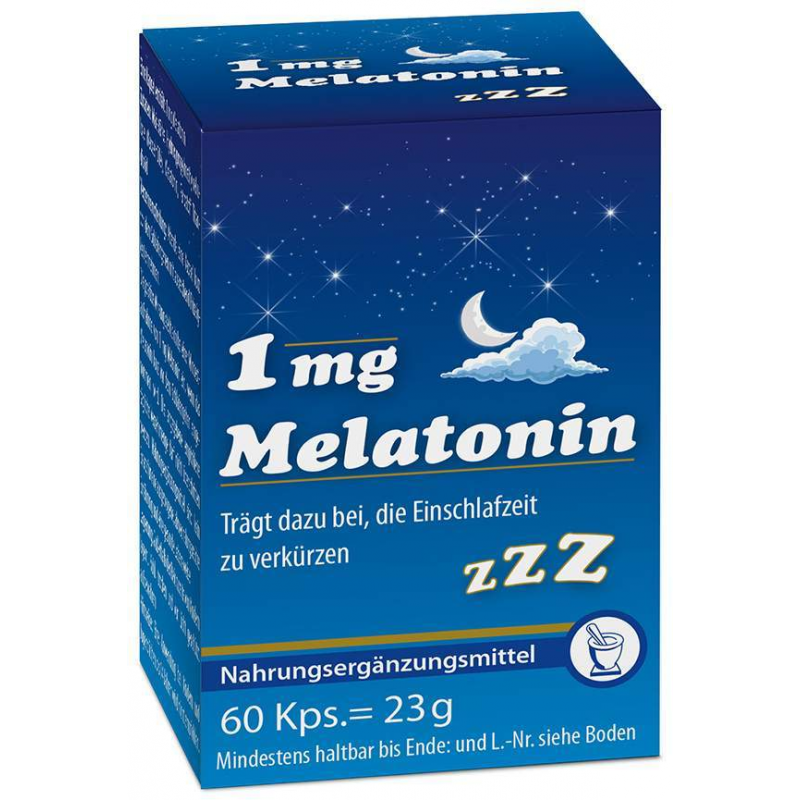 Melatonin 1 mg 60 Kapseln