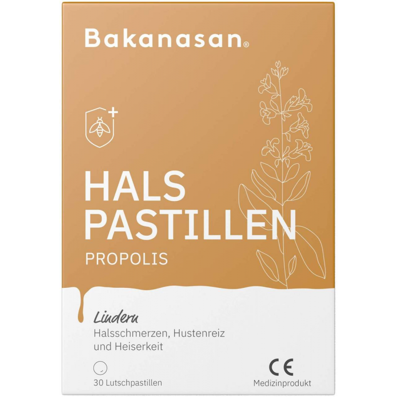 Bakanasan Halspastillen Propolis 30 Stück