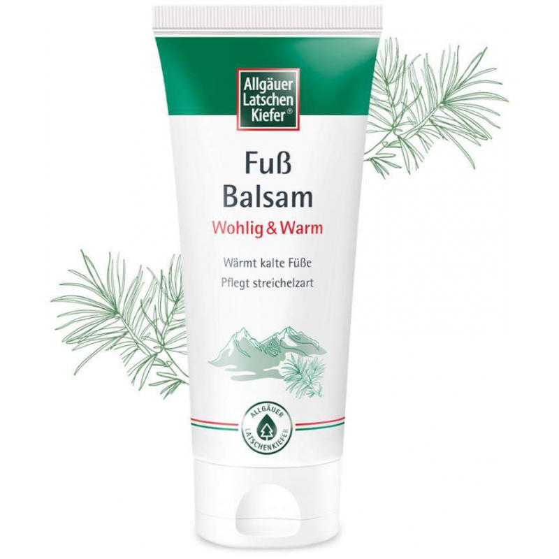 Allgäuer Latschenkiefer Fußbalsam Wohlig & Warm 100 ml