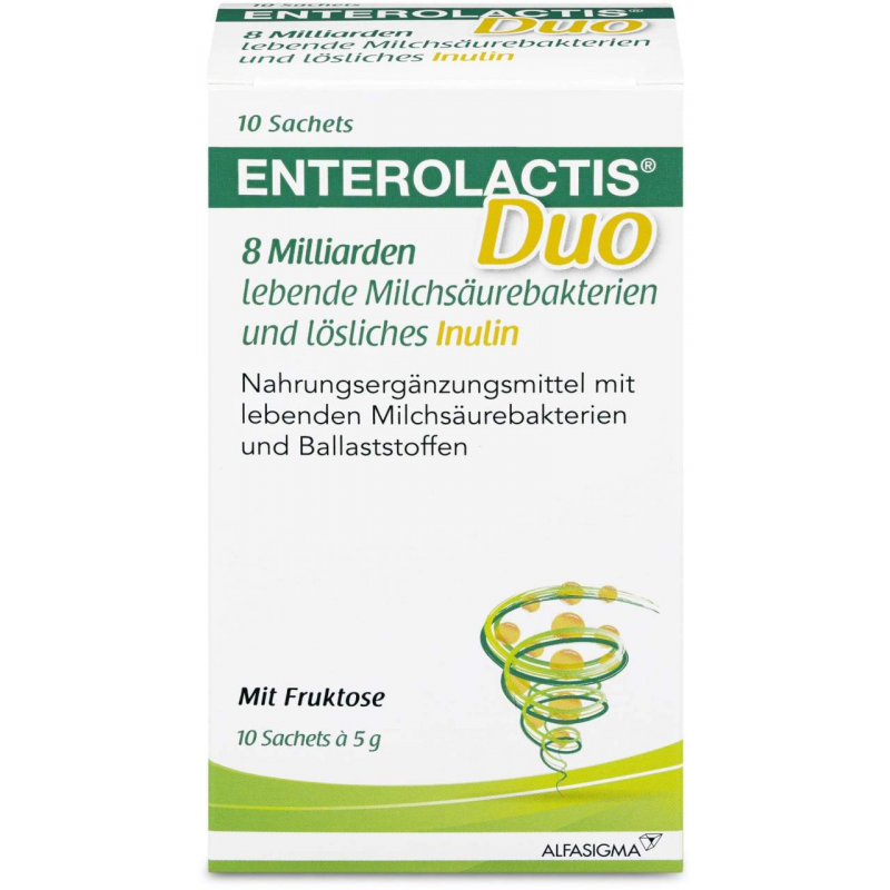 Enterolactis Duo Pulver Sachets 10 X 5 G