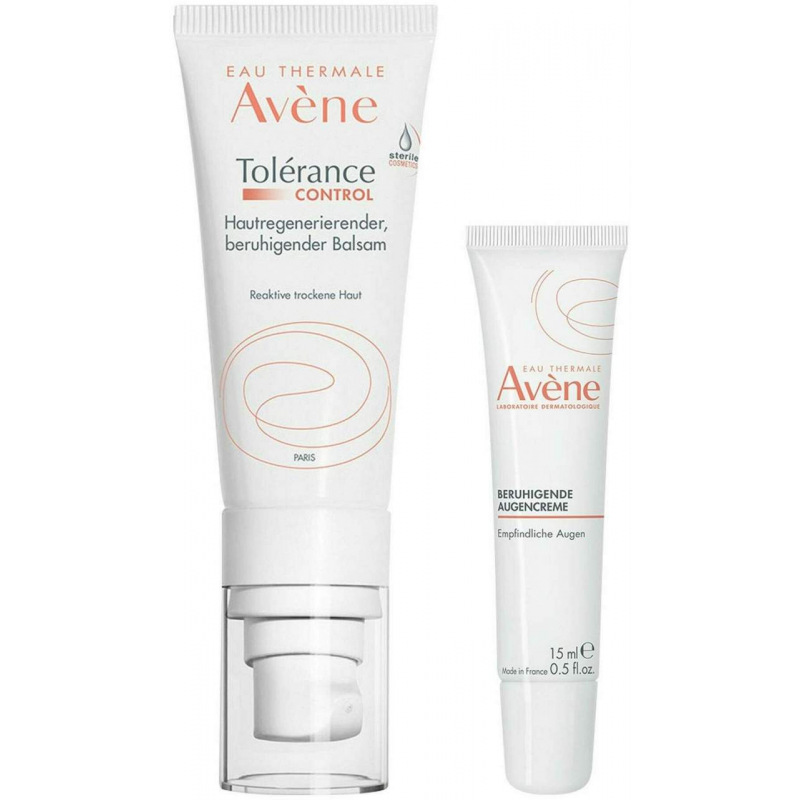 Avene Tolerance Control Balsam 40 ml + Avene Beruhigende Augencreme 15 ml