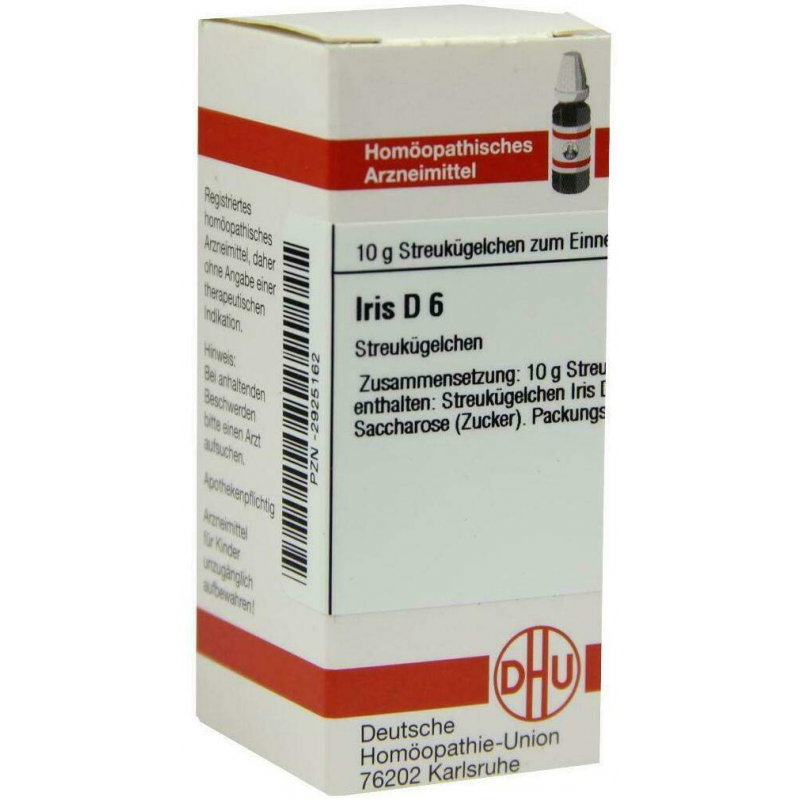 Dhu Iris D6 10 G Globuli