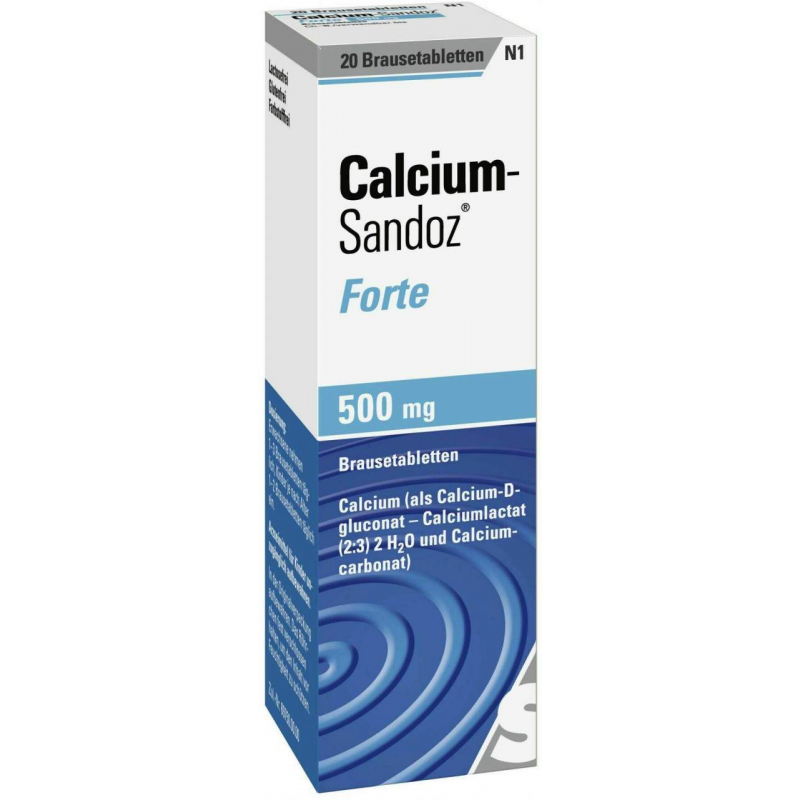 Calcium Sandoz forte 20 Brausetabletten
