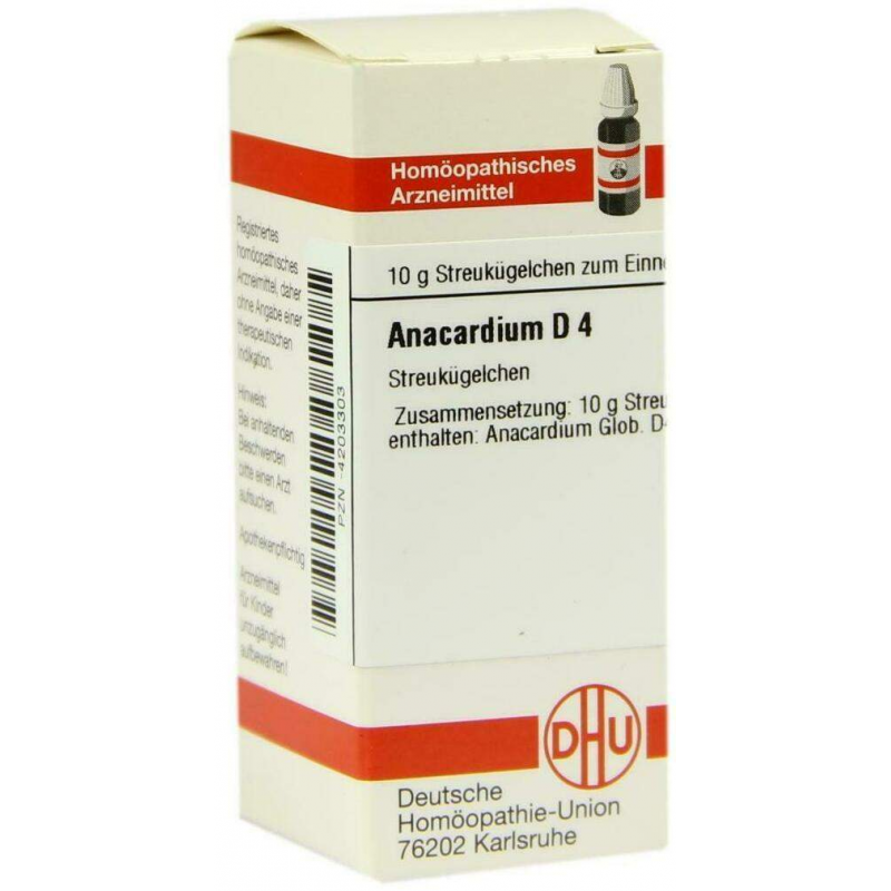 Dhu Anacardium D4 Globuli