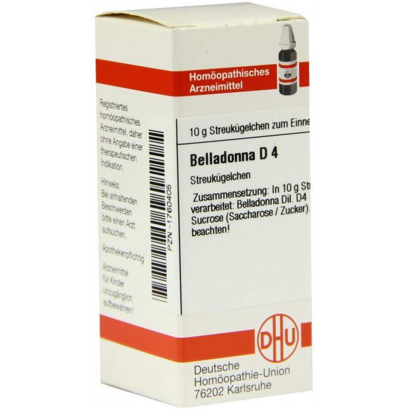 Dhu Belladonna D4 Globuli
