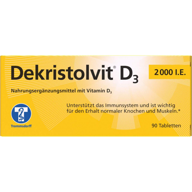 Dekristolvit D3 2.000 I.E. 90 Tabletten
