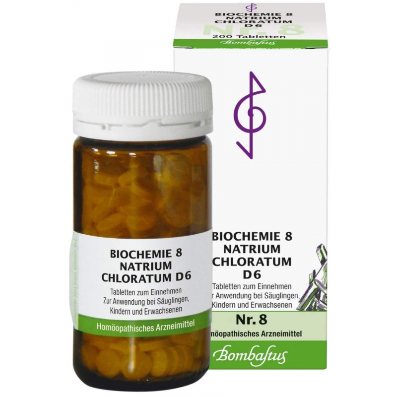 Biochemie Bombastus 8 Natrium chloratum D 6 200 Tabletten