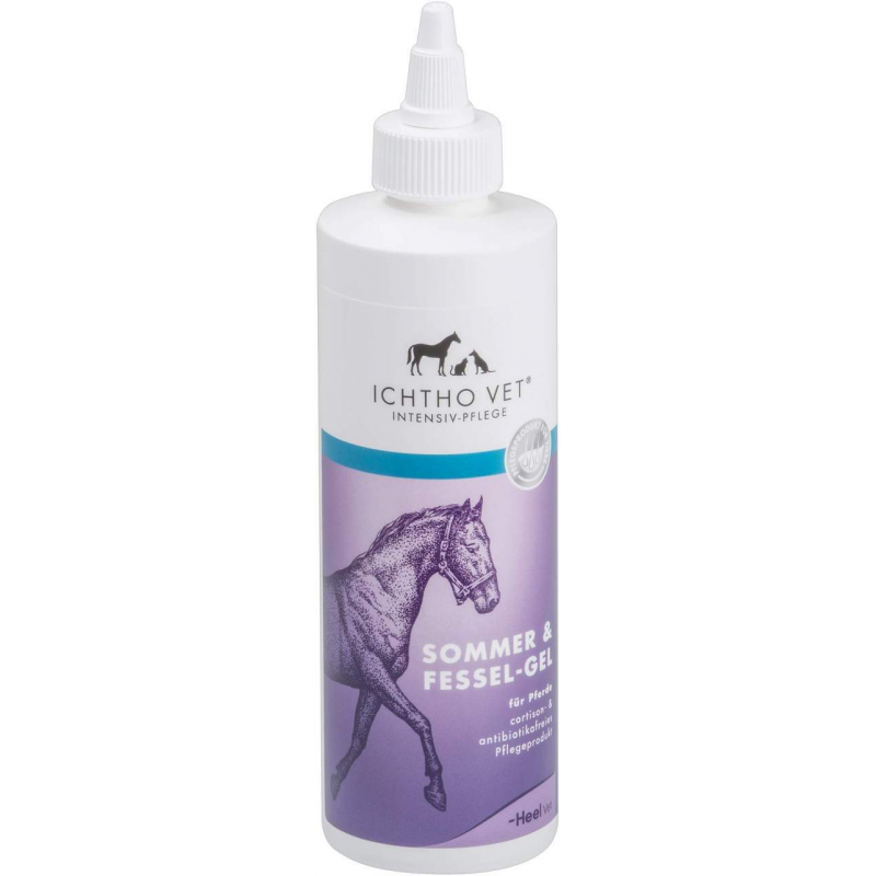 Ichtho Vet Sommer- und Fessel-Gel Für Pferde 250 ml