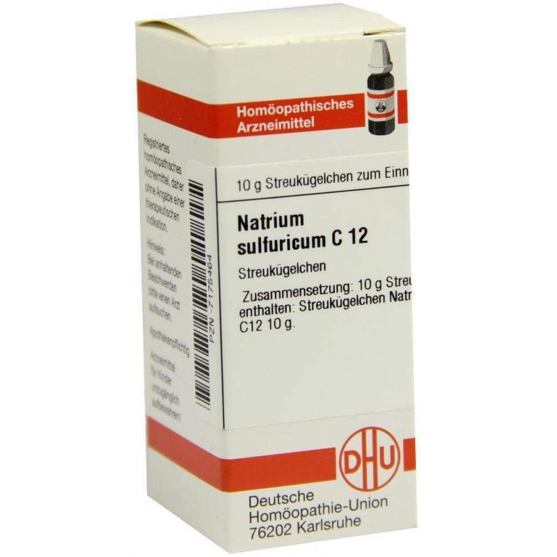 Dhu Natrium Sulfuricum C12 Globuli