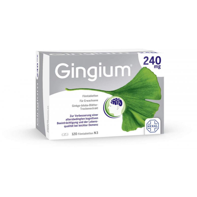 Gingium 240 mg 120 Filmtabletten