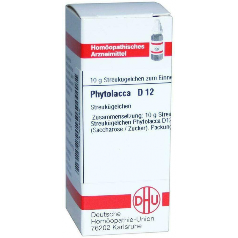 Dhu Phytolacca D12 10 G Globuli
