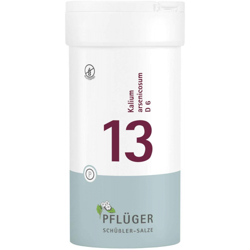 Biochemie Pflüger 13 Kalium arsenicosum D6 400 Tabletten