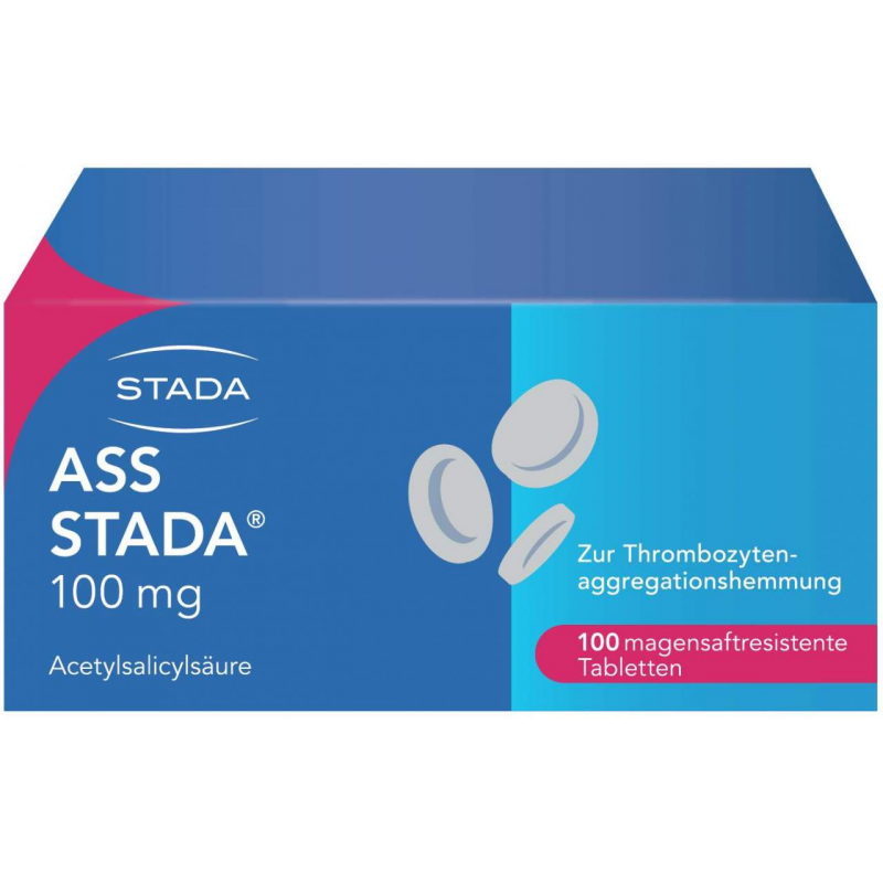 ASS Stada 100 mg 100 magensaftresistente Tabletten