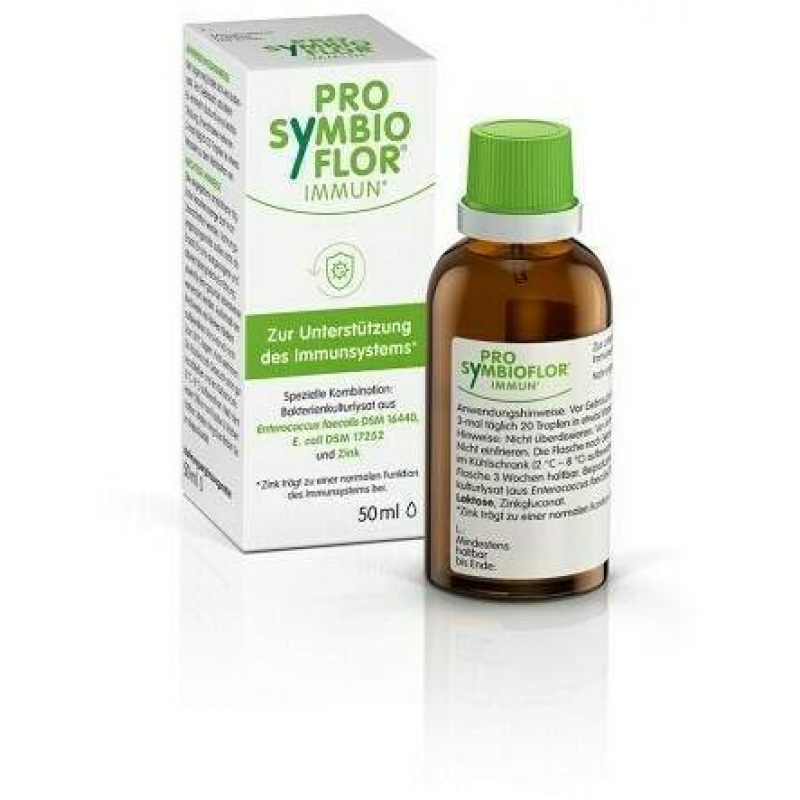 Pro Symbioflor Immun mit Bakterienkulturen & Zink 50 ml Tropfen