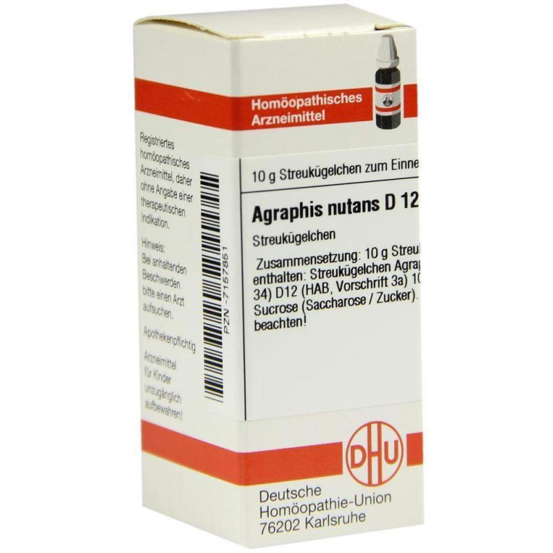 Dhu Agraphis Nutans D12 Globuli