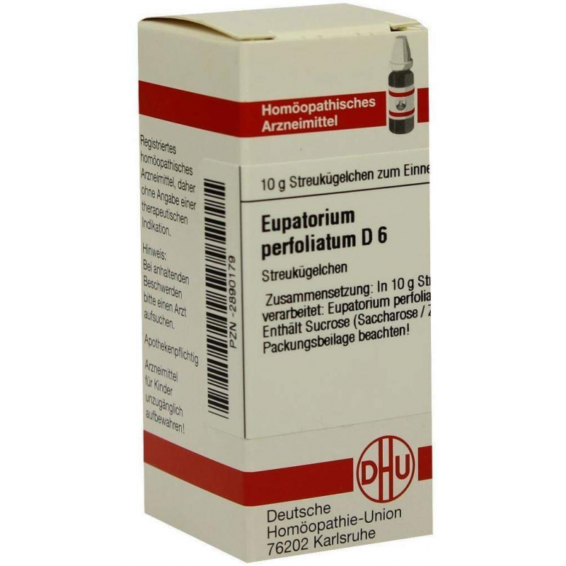 Dhu Eupatorium Perfoliatum D6 10 G Globuli