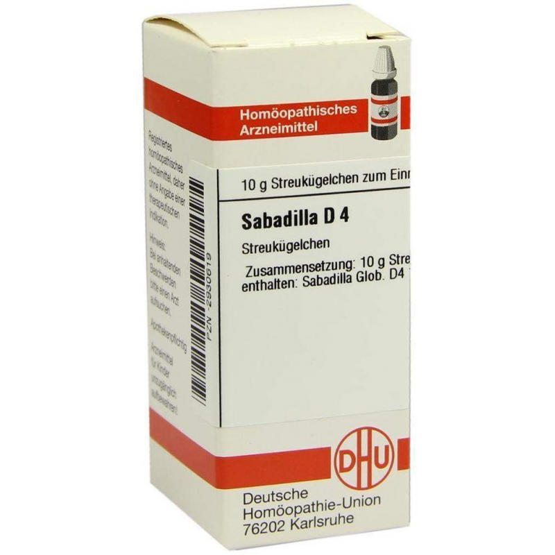 Dhu Sabadilla D4 Globuli