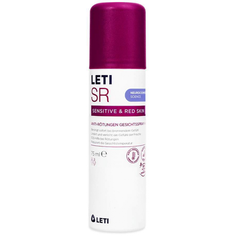 LETI SR Anti Rötungen Gesichtsspray aktiv 75 ml