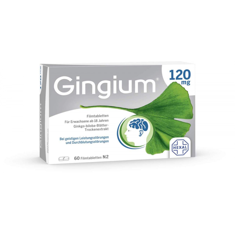 Gingium 120 mg 60 Filmtabletten