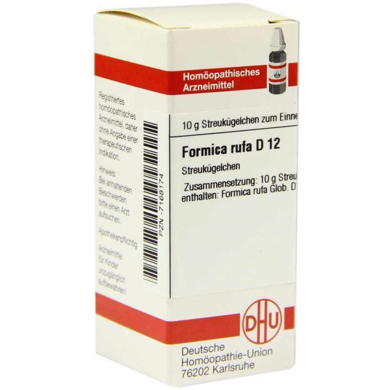Dhu Formica Rufa D12 Globuli
