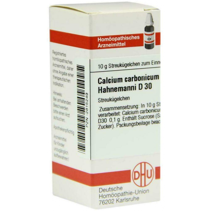 Dhu Calcium Carbonicum Hahnemanni D30 10 G Globuli