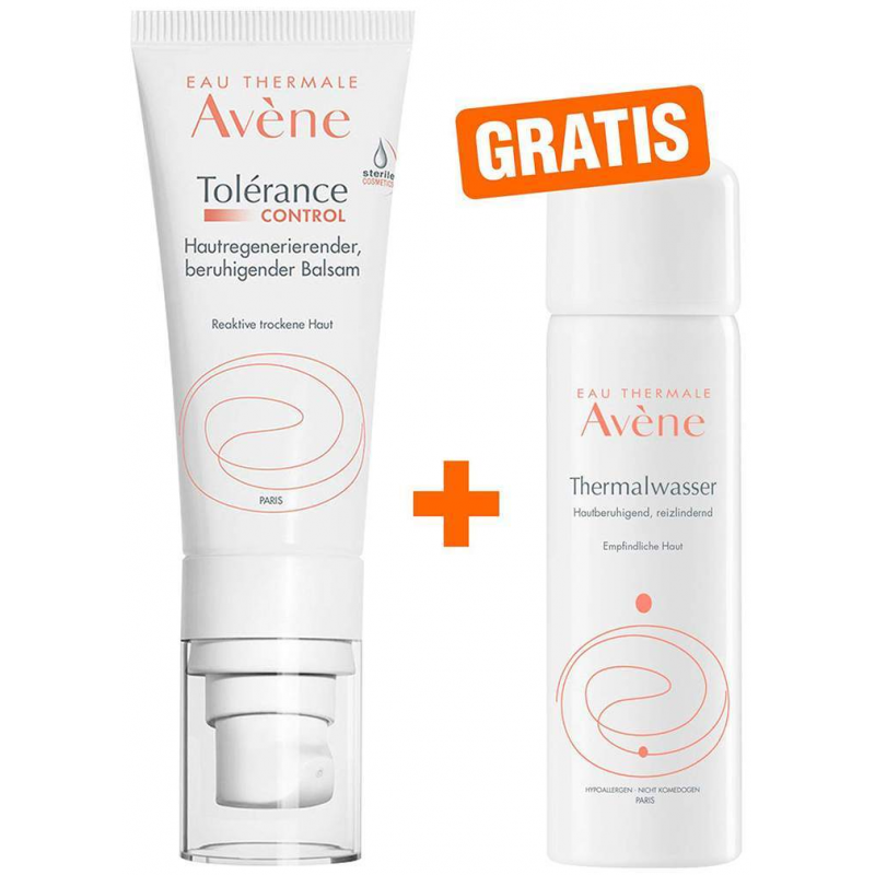 Avene Tolerance Control Balsam 40 ml + gratis Avene Thermalwasser Spray 50 ml