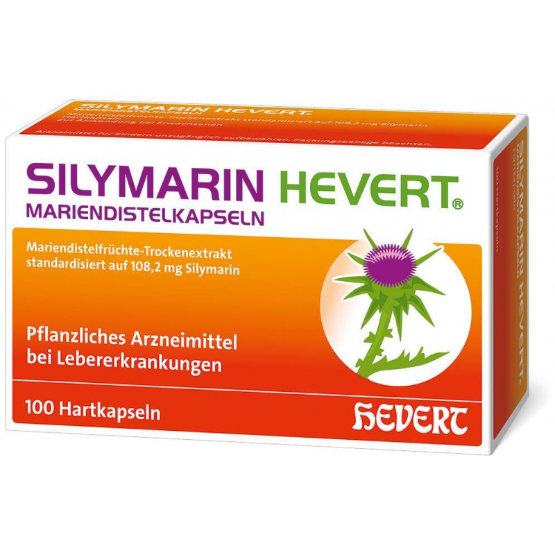 Silymarin Hevert Mariendistelkapseln 100 Kapseln