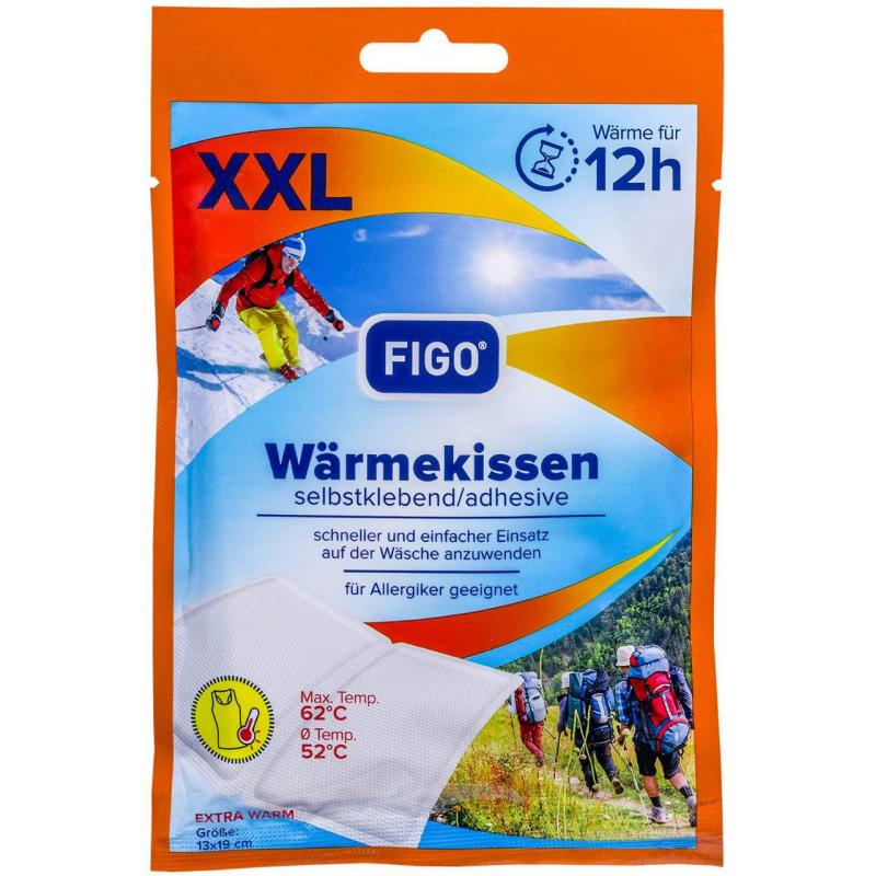Figo Wärmekissen 12 H Selbstklebend Xxl 5 Stück