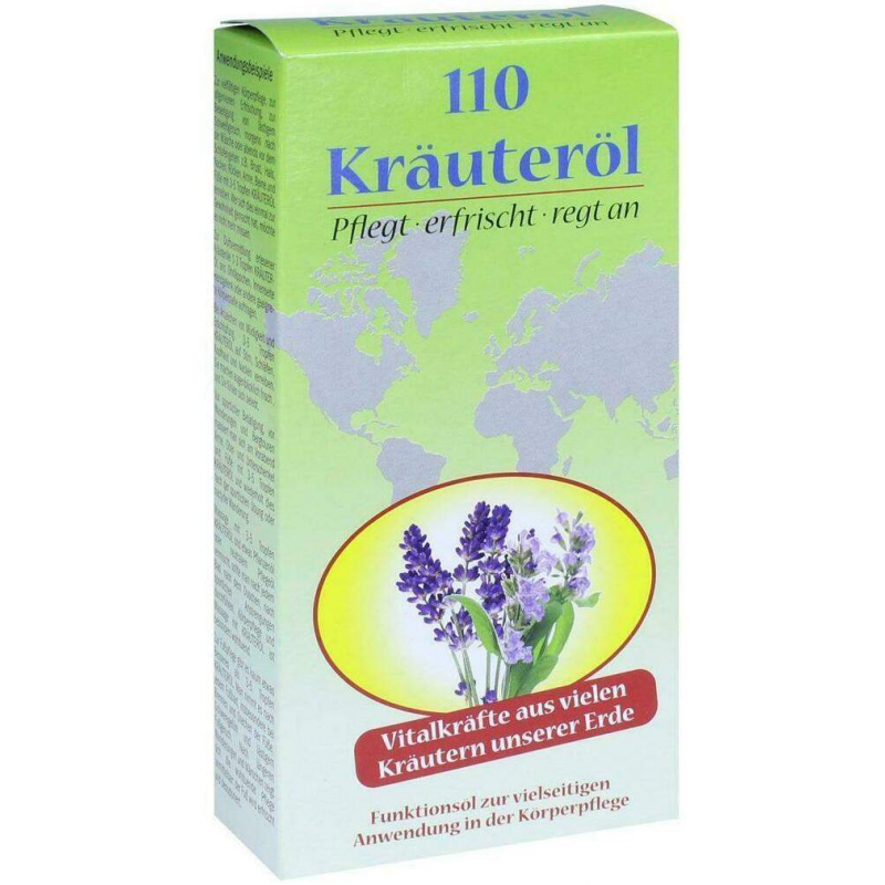 110 Kräuteröl Funktionsöl Körperöl 100 ml