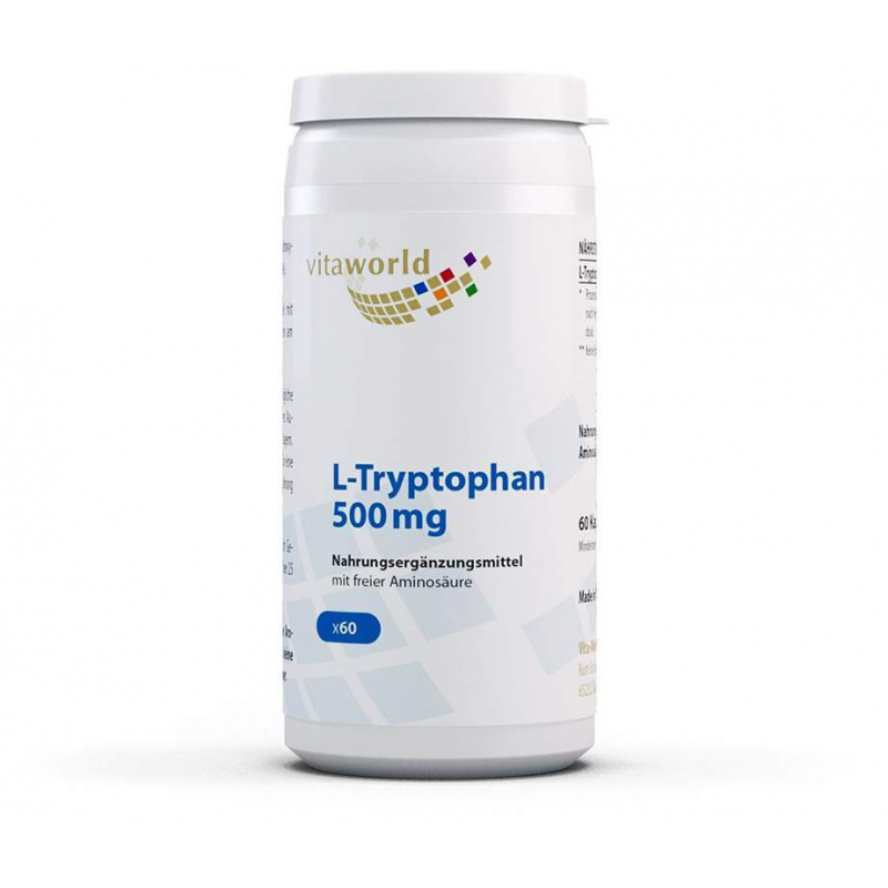 L-Tryptophan 500 mg 60 Kapseln