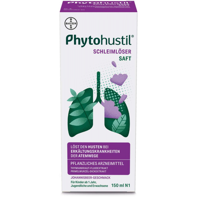Phytohustil Schleimlöser Saft 150 ml