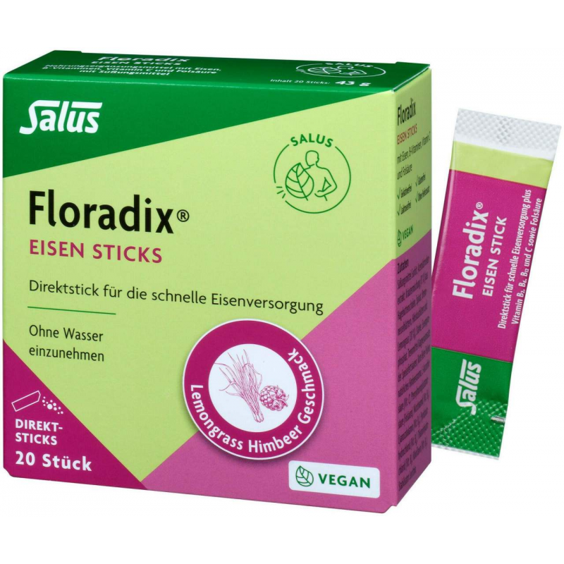 Floradix Eisen Sticks 20 Stück