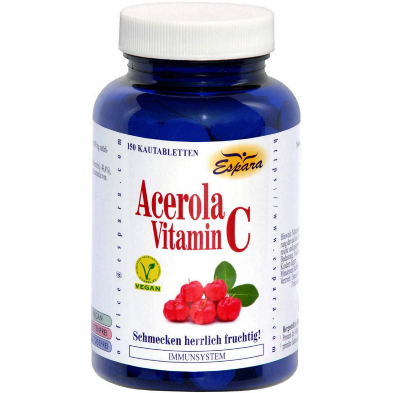 Acerola Vitamin C 150 Kautabletten