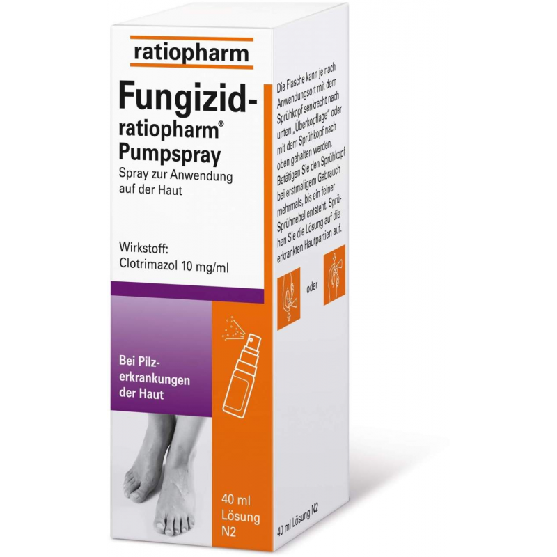 Fungizid-ratiopharm Pumpspray 40 ml