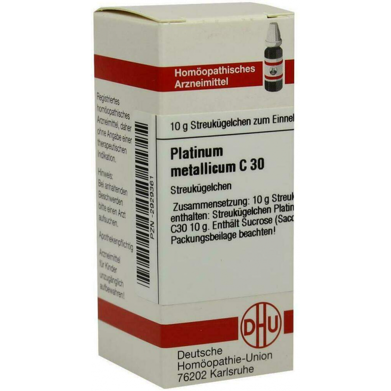 Dhu Platinum Metallicum C30 Globuli