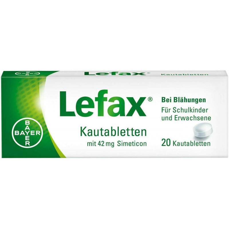 Lefax Kautabletten 20 Kautabletten