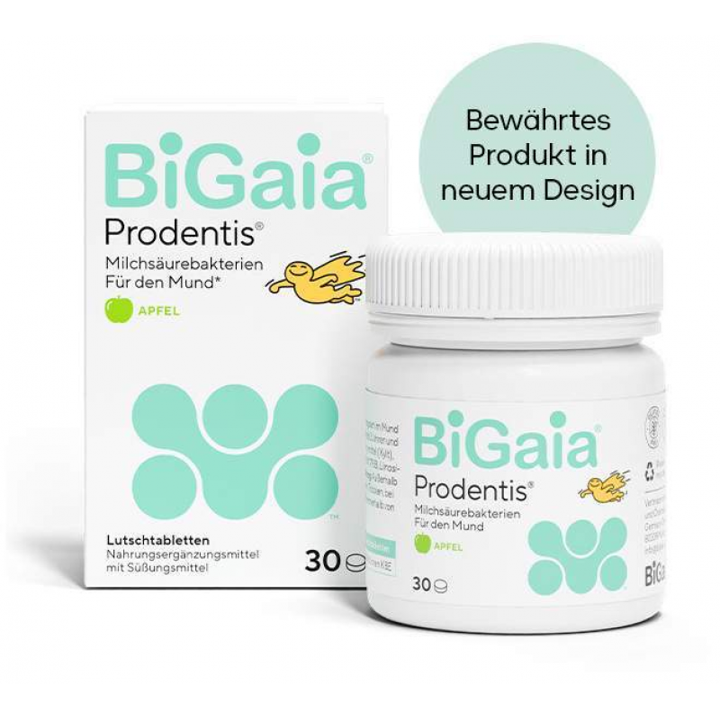 BiGaia Prodentis Apfel 30 Lutschtabletten