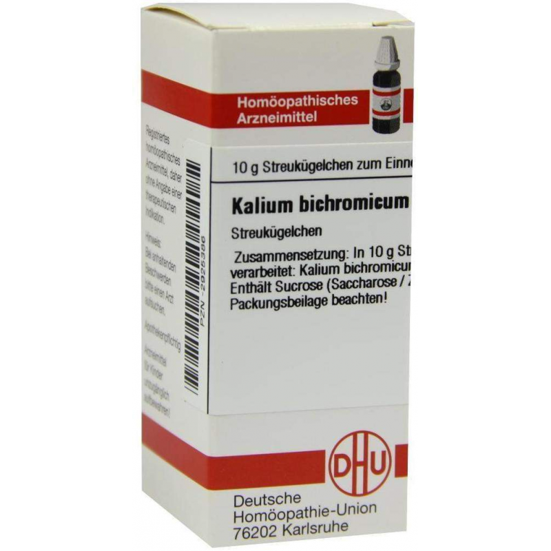 Dhu Kalium Bichromicum D30 10 G Globuli